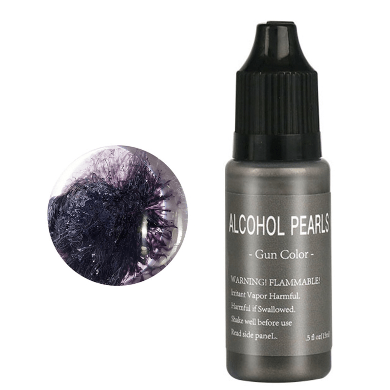 15ml Metallic Alcohol Pigment Resin Dye - Epoxy Resin Colorant 1pc