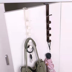 Over the Door Hook Rack for Clothes Kitchen Bathroom