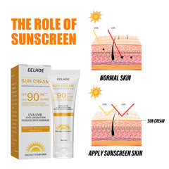 Facial Brightening Sun Cream for Radiant Glow & Skin Protection