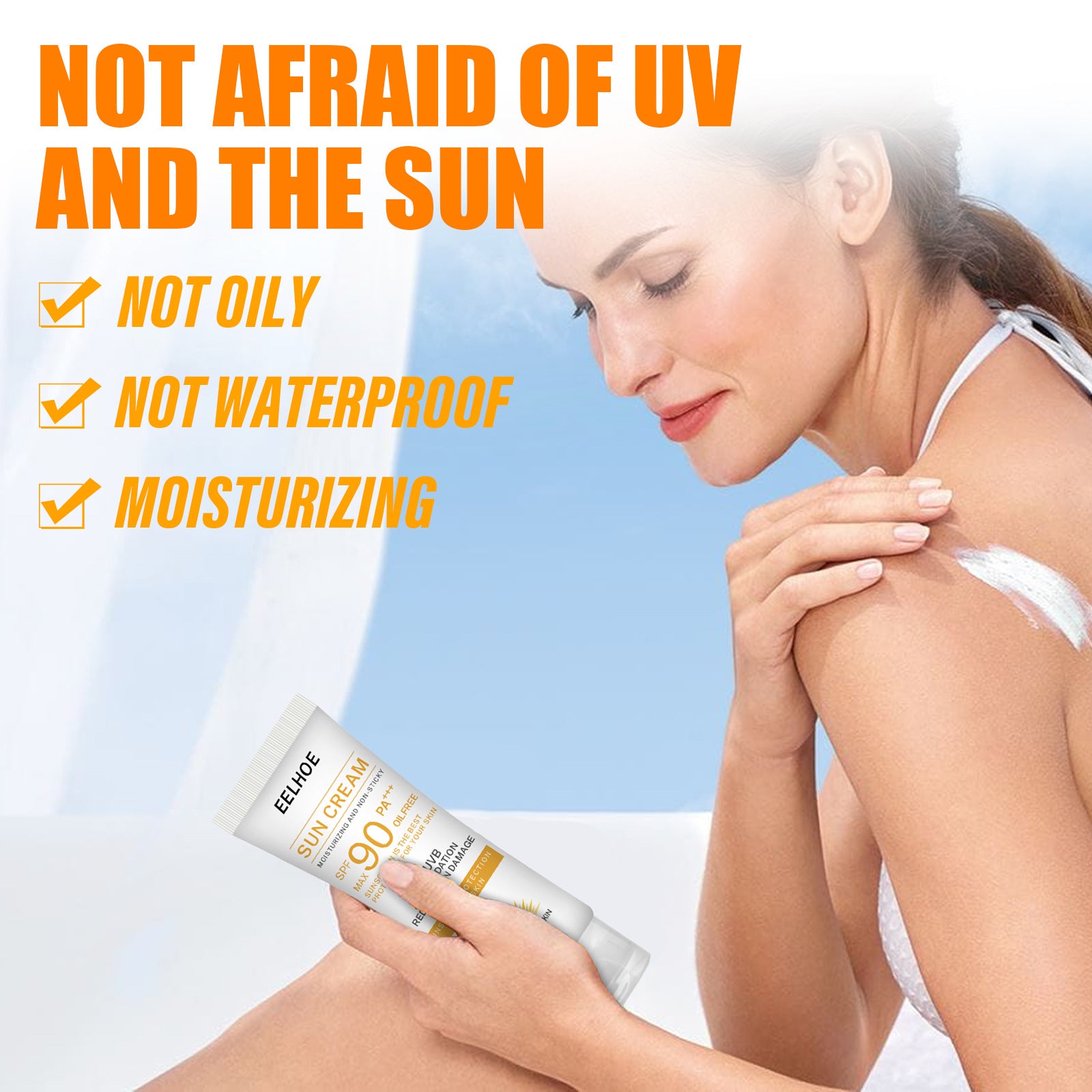 Facial Brightening Sun Cream for Radiant Glow & Skin Protection