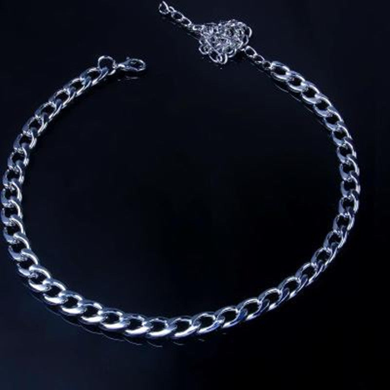 Chunky Chain Anklet & Titanium Steel Chain Anklet
