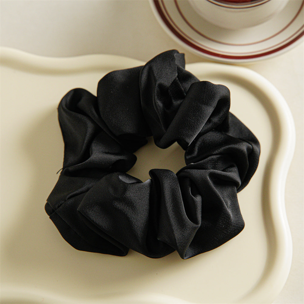 3pcs Large Satin Scrunchie Hair Tie Set for Women