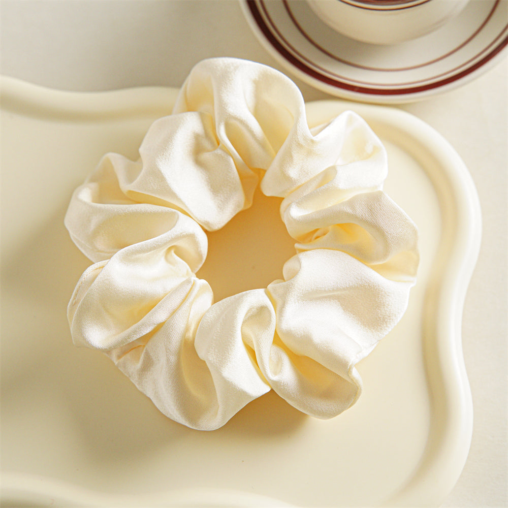 3pcs Large Satin Scrunchie Hair Tie Set for Women
