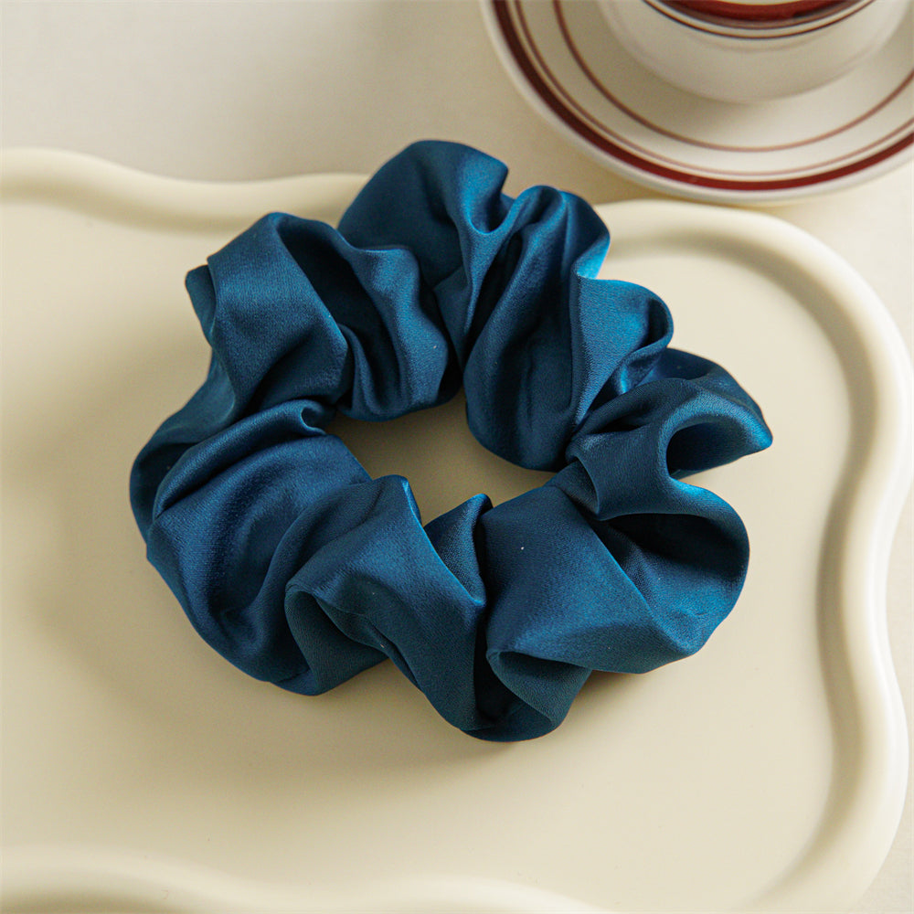 3pcs Large Satin Scrunchie Hair Tie Set for Women