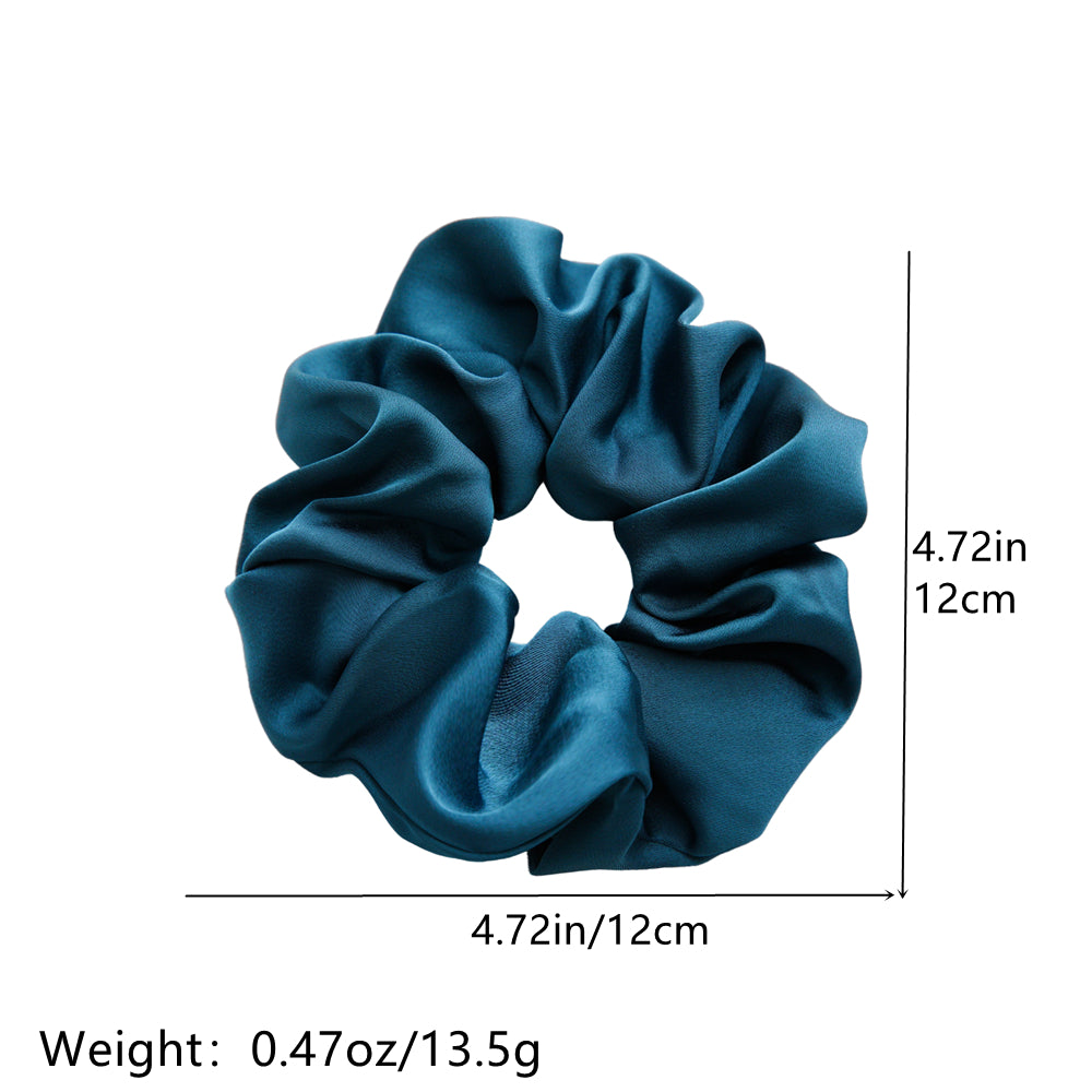 3pcs Large Satin Scrunchie Hair Tie Set for Women