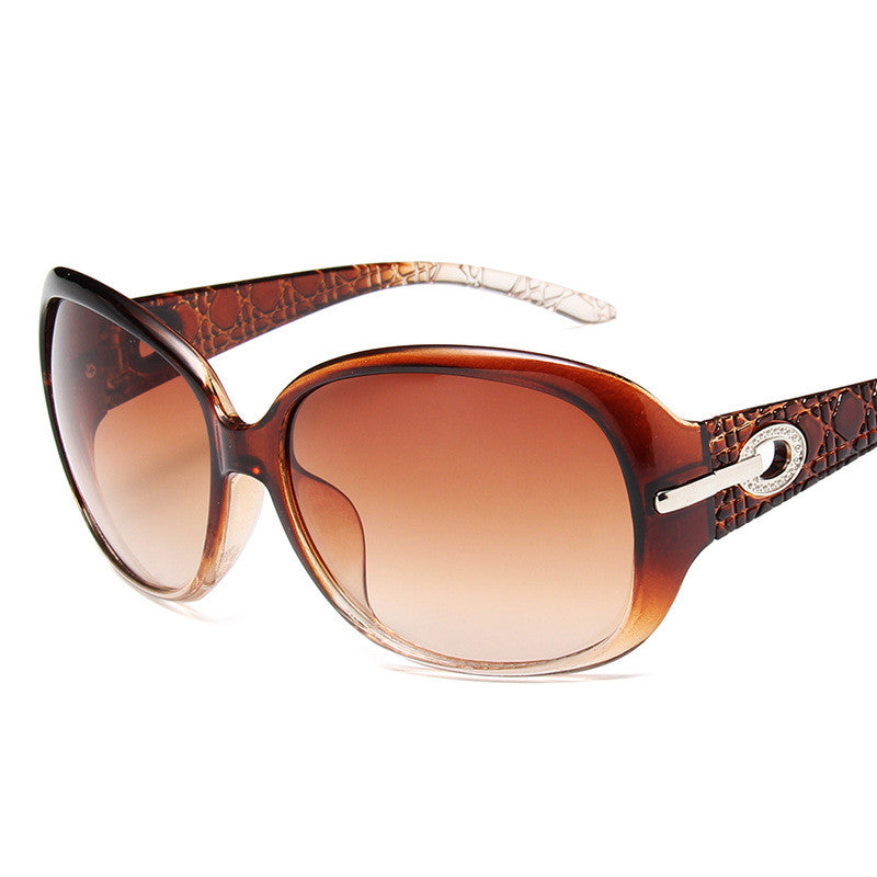 Cat Eye Sunglasses Gradient Lens Glasses Hollow Out Temple UV400