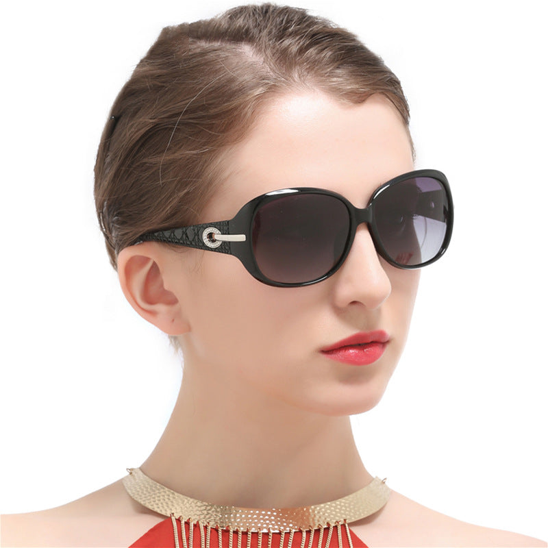 Cat Eye Sunglasses Gradient Lens Glasses Hollow Out Temple UV400