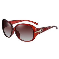 Cat Eye Sunglasses Gradient Lens Glasses Hollow Out Temple UV400
