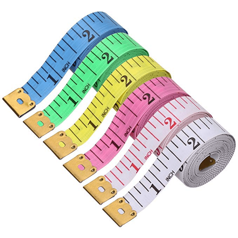 2pcs 60 Inch Body Measuring Ruler for Sewing and Tailoring