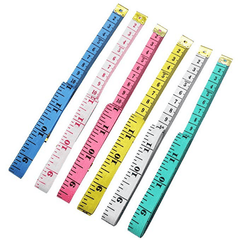 2pcs 60 Inch Body Measuring Ruler for Sewing and Tailoring