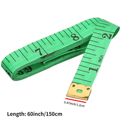 2pcs 60 Inch Body Measuring Ruler for Sewing and Tailoring