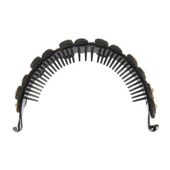 Sunflower & Rhinestone Hair Claw Banana Clip Hair Styling Accessory