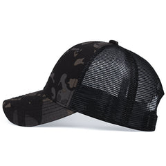 Tactical Camouflage Baseball Cap Sun Hat Adjustable Dad Hats