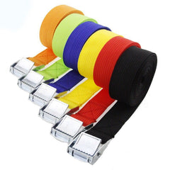 3M Car Tension Rope Tie Down Strap Ratchet Cargo Strap Metal Buckle