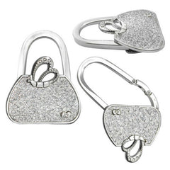 Round Foldable Table Hook Bag Handbag Hanger Cat Butterfly Heart Shape Hooks