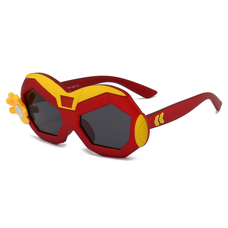Kids Cartoon Florets Anti UV Sunglasses