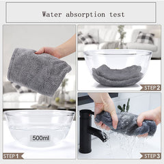 Quick Dry Coral Velvet Bath Towel Cap for Shower and Hair Drying