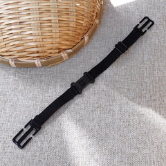 Solid Bra Straps With Buckle Elastic Non-slip Bra Straps