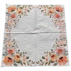 20pcs Colorful Napkin Flower Grass Face Tissue Party Decoration