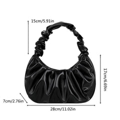 Sweet Cloud Pleated Shoulder Bag Mini Handbag