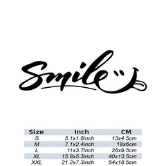 Waterproof Auto Stickers Smile Car Decals Smiley Decal For Automobile