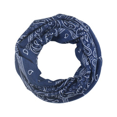 Paisley Print Beanie Cap Headband Solid Hip Hop Skull Hat