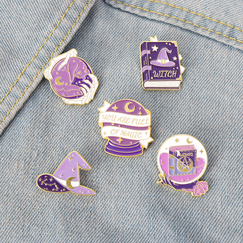 Men's Multi-Design Brooch Pin