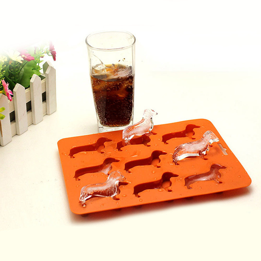 Dachshund Shaped Chocolate Cake Molds for Parties & Baking