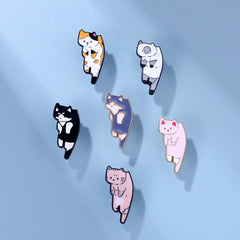 Kitten Alloy Brooch For Men Creative Kitten Pins For Men