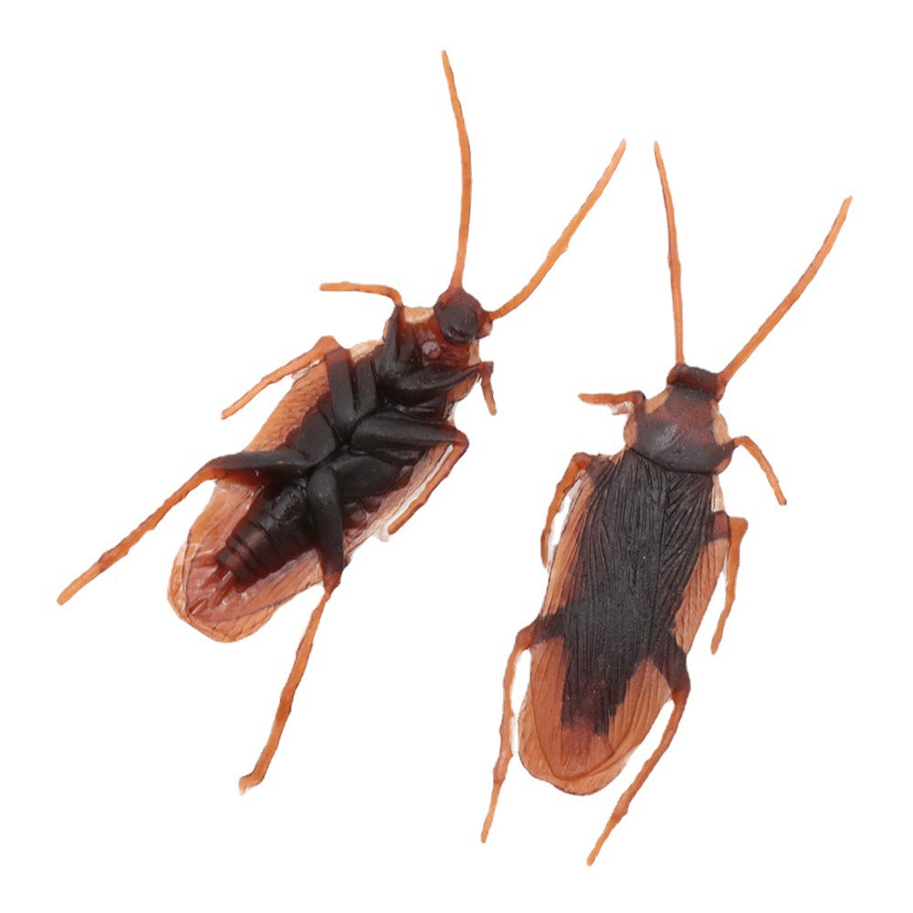Halloween Cockroach Toy Simulation Cockroach Model Tricky Small Toy