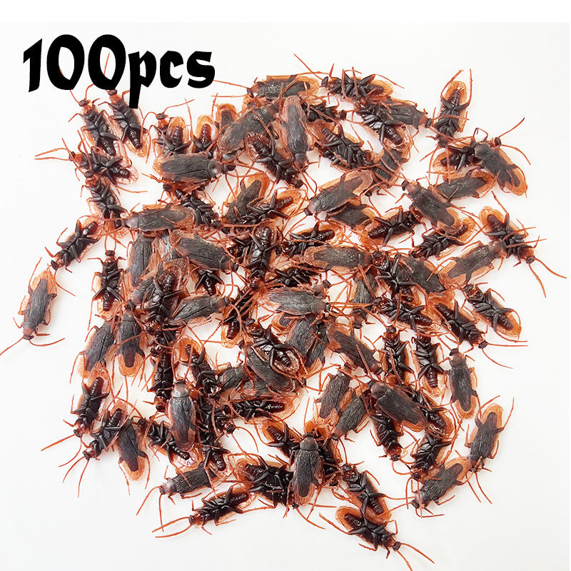 Halloween Cockroach Toy Simulation Cockroach Model Tricky Small Toy