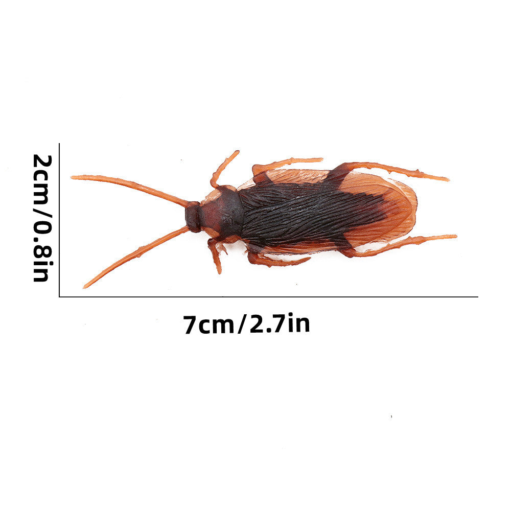 Halloween Cockroach Toy Simulation Cockroach Model Tricky Small Toy