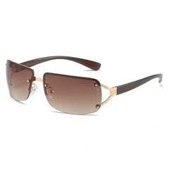 Men's Metal Frame Polarized Sunglasses UV400 Multicolor Outdoor Sunshade