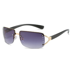 Men's Metal Frame Polarized Sunglasses UV400 Multicolor Outdoor Sunshade