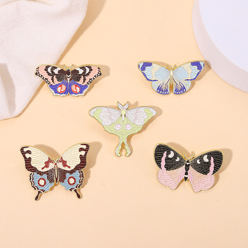 Butterfly Insect Brooch For Men Creative Pins For Men
