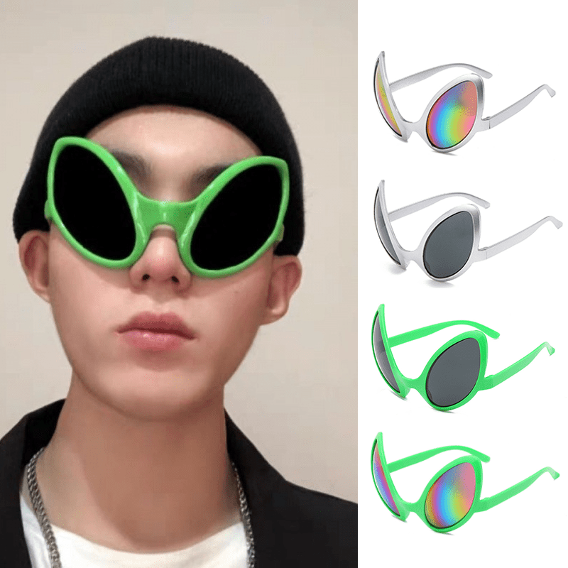 Alien Glasses Rainbow Lenses Sunglasses Halloween Party Supplies