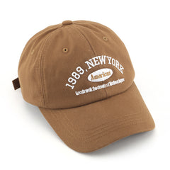 1989 Embroidery Casual Baseball Cap Solid Sunscreen Dad Hat Unisex Vintage Sun