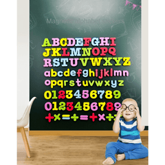 ABC Magnetic Alphabet Stickers Educational Toy for Kids Christmas Halloween Gift