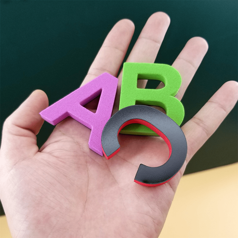 ABC Magnetic Alphabet Stickers Educational Toy for Kids Christmas Halloween Gift