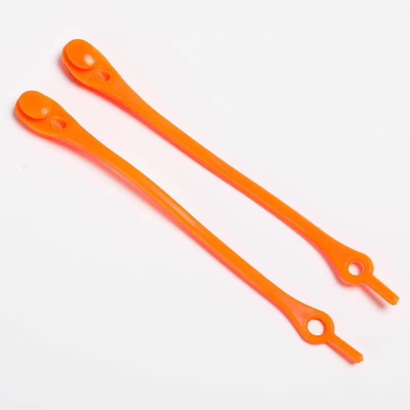 12pcs Colorful Tie Silicone Elastic Lazy Shoelaces for Adults Kids