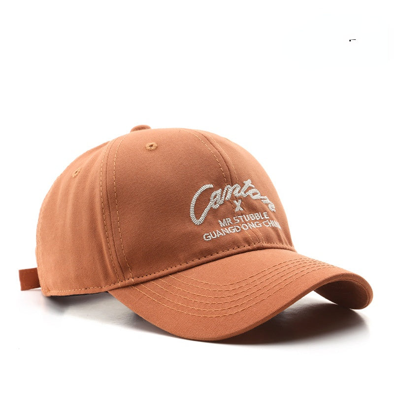 Letter Embroidered Baseball Cap Cotton Lightweight Dad Hats Unisex Sun Hats