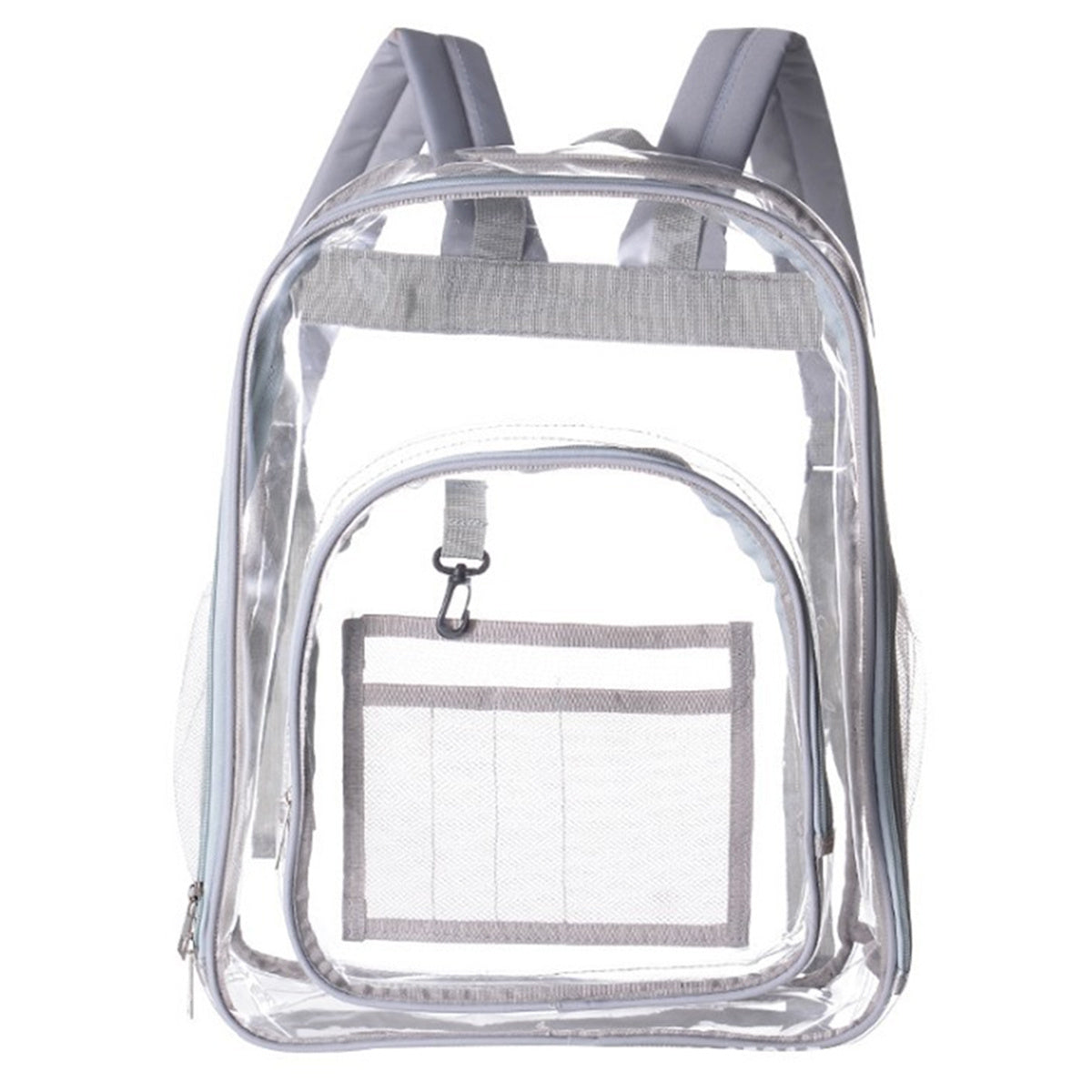 Clear Backpack Heavy Duty Water Resistant Transparent Large Capacity Bookbag