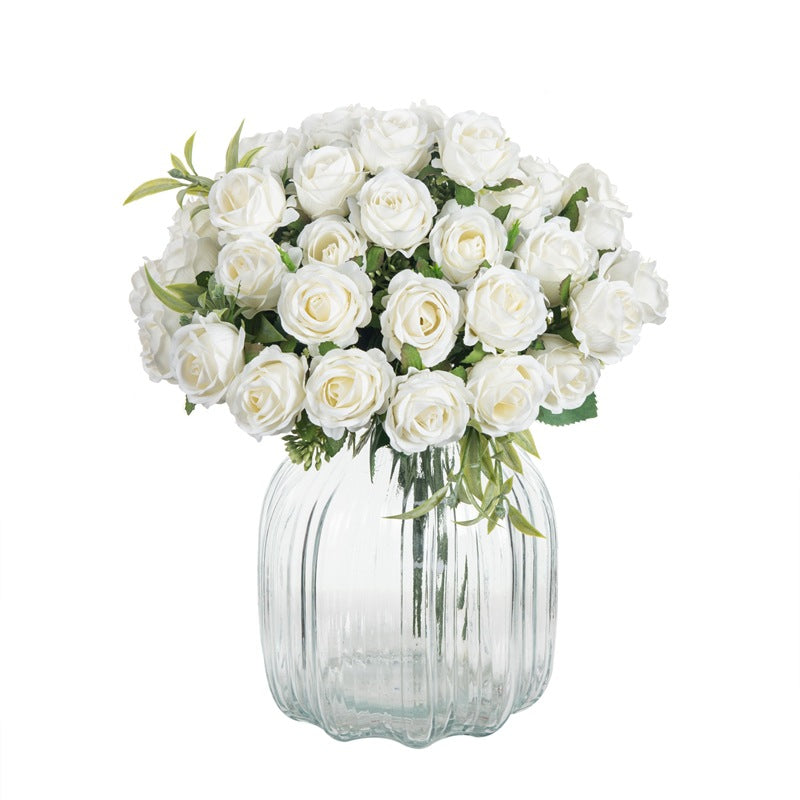 10pcs Silk Roses for DIY Wedding Party Decorations