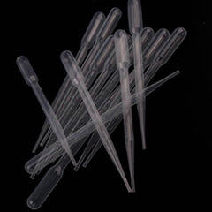 100PCS Plastic Test Tubes Graduated Pipettes 1ML 3ML