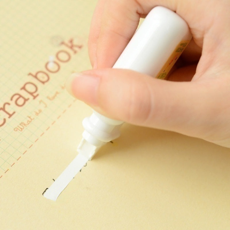 Milky Correction Tape for School & Office Supplies