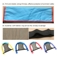 1pc Mesh Pool Chair Sling - 4 Colors, Relax and Float in Style