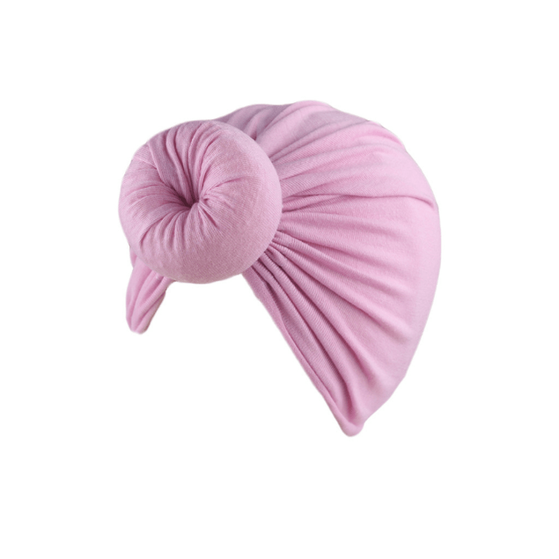 Girls' Knotted Head Protection Cap Soft Comfortable Breathable Hair Accessory