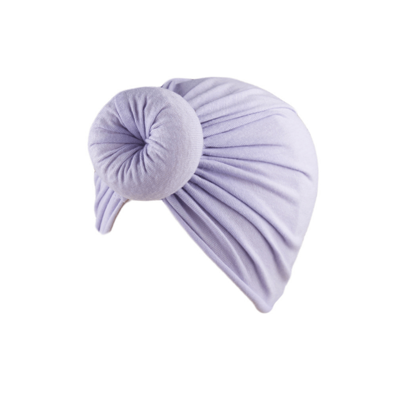 Girls' Knotted Head Protection Cap Soft Comfortable Breathable Hair Accessory
