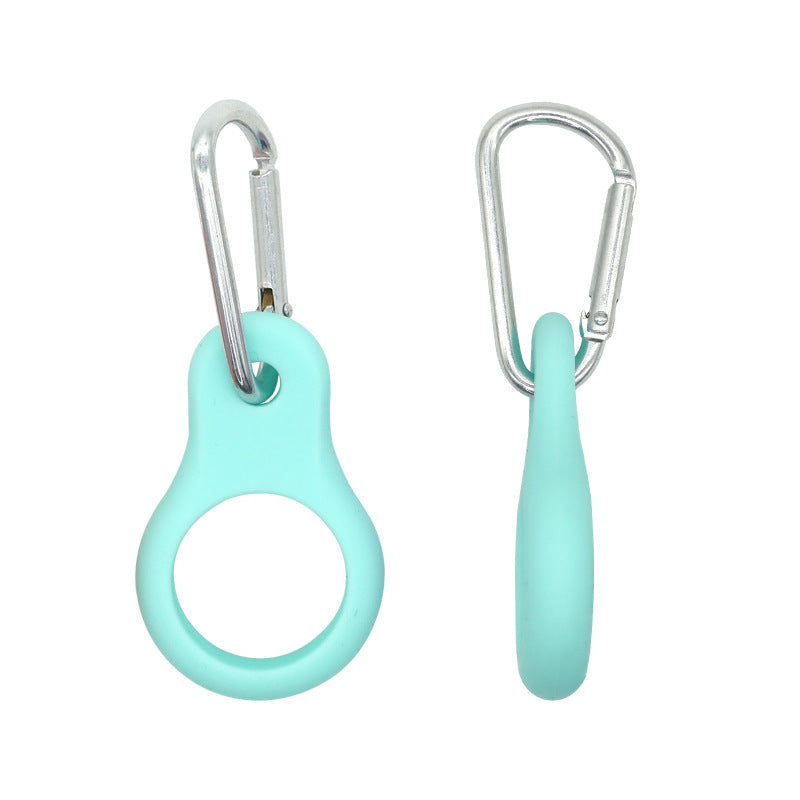 Silicone Water Bottle Carabiner Holder Portable Sports Bottle Holder