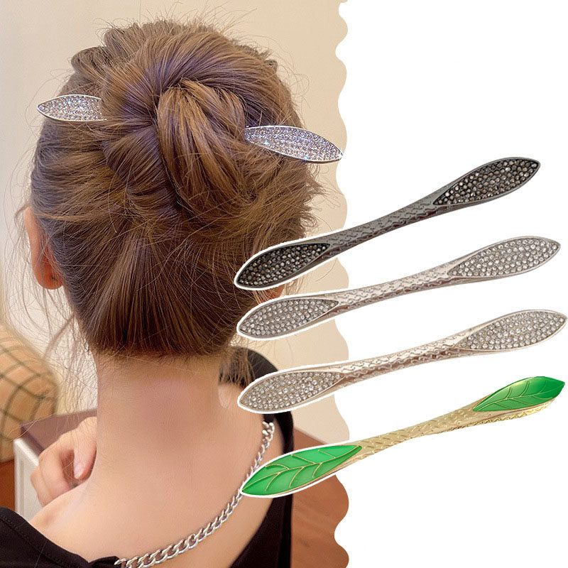 Rhinestone Hairpin Hair Stick Head Jewelry Hair Accessories